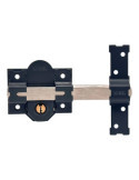 Cerrojo, Seguridad, Sobreponer, Modelo CRR13, de Acero con Acabado Gris, 86L/50 mm, con 3 Llaves Serrata MICEL