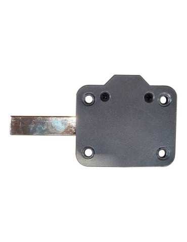 Cerrojo, Seguridad, Sobreponer, Modelo CRR14, de Acero con Acabado Gris, 86L/50 mm, con 3 Llaves Serrata MICEL 2