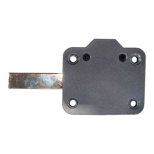 Cerrojo, Seguridad, Sobreponer, Modelo CRR14, de Acero con Acabado Gris, 86L/50 mm, con 3 Llaves Serrata MICEL