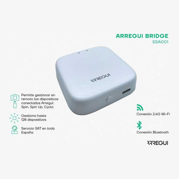 Dispositivo de Conexión Remota Bridge Dispositivos Inteligentes ARREGUI