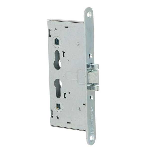 Cerradura, de Embutir, Cortafuego, Picaporte Antipánico y Palanca Cuadro Seccionado 43130.65.0, Llave y Manilla 9 mm CISA