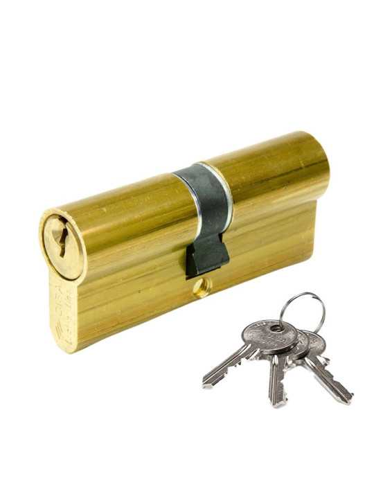 Cilindro Logoline 45x45mm Laton 08010.29.0 CISA