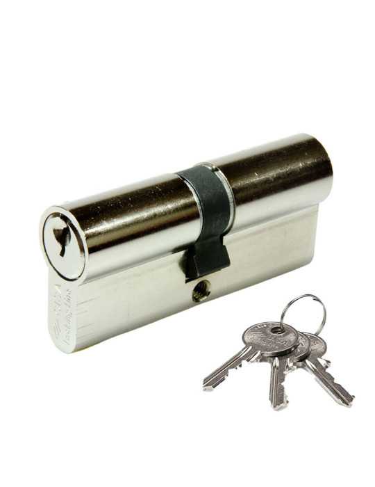 Cilindro Logoline 45x45mm Niquel 08010.29.0.12 CISA