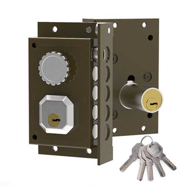 Cerradura, Sobreponer, Modelo C-C911D, con Tirador, Mano Derecha DORCAS