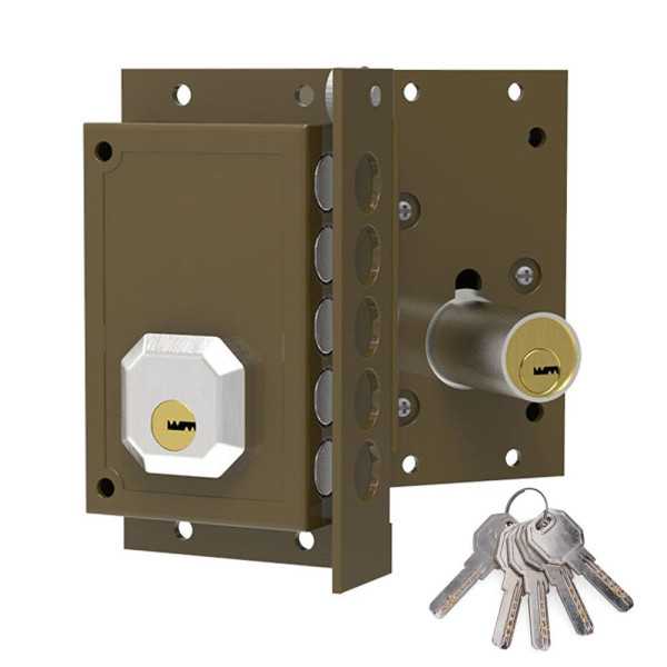 Cerradura, Sobreponer, Modelo C-C922D, sin Tirador, Mano Derecha DORCAS