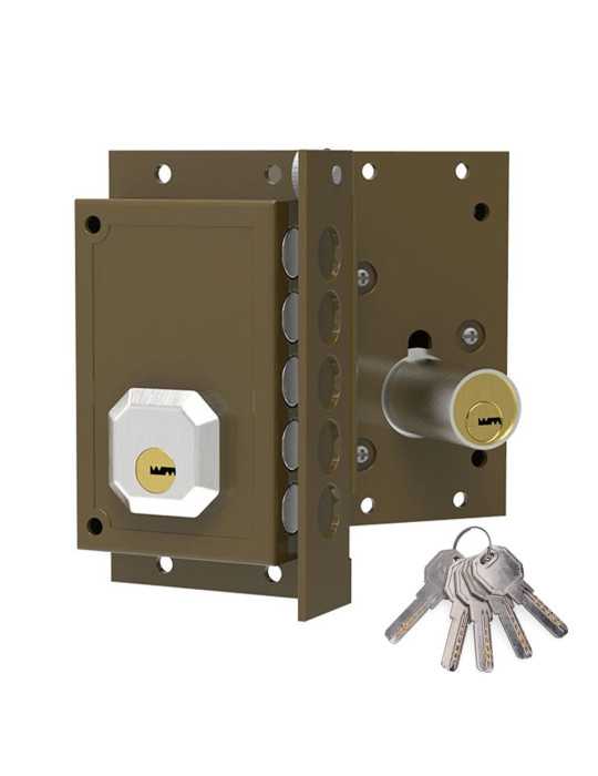 Cerradura, Sobreponer, Modelo C-C922D, sin Tirador, Mano Derecha DORCAS
