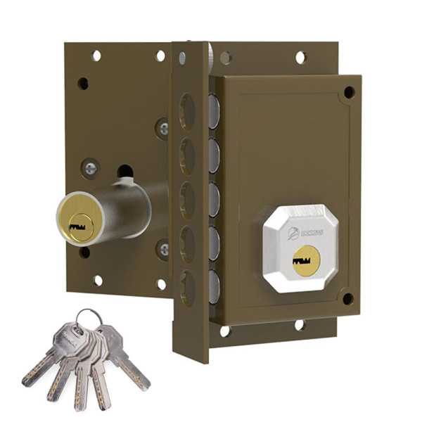 Cerradura, Sobreponer, Modelo C-C922I, sin Tirador, Mano Izquierda DORCAS