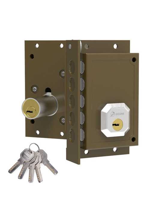 Cerradura, Sobreponer, Modelo C-C922I, sin Tirador, Mano Izquierda DORCAS