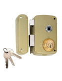 Cerradura, Sobreponer, Modelo 95056BHE70I, con Cilindro 5056B, Entrada 70 mm, Mano Izquierda LINCE