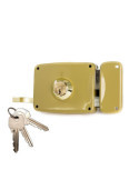 Cerradura, Sobreponer, Modelo 95125AHE08D, con Cilindro 5125A, Entrada 80 mm, Mano Derecha LINCE