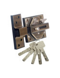 Cerrojo Alta Seguridad 7930R Acabado Bronce Ingles 97930RBI LINCE