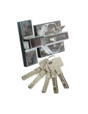 Cerrojo Alta Seguridad 7930R Acabado Hierro Cromado 97930RHC LINCE