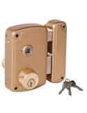 Cerradura, Sobreponer, Modelo 4056BHB065D, con Manilla y Llave de 1 Punto, Mano Derecha UCEM