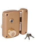 Cerradura, Sobreponer, Modelo 4056BHB075D, con Manilla y Llave de 1 Punto, Mano Derecha UCEM