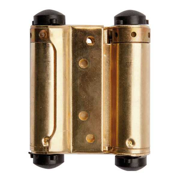 Bisagra de Doble Acción, Modelo 0989HE, de Acero con Acabado Esmaltado, 53 x 100 mm UCEM