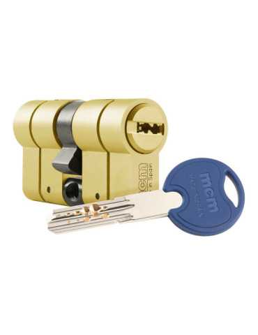 Cilindro Scx+ de Alta Seguridad Anti-Rotura, Antibumping y Antiganzúa. 30-30 Latón y Doble Embrague. Scx+de: 30-30 MCM