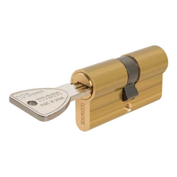 Cilindro de Alta Seguridad Antibumping y Antipicking Bps, Bumping Protection System 30 30 Latón. Bps: 30-30 MCM