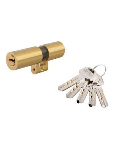Cilindro de Seguridad de Perfil Suizo 33-43 Latón. SP:33-43 MCM