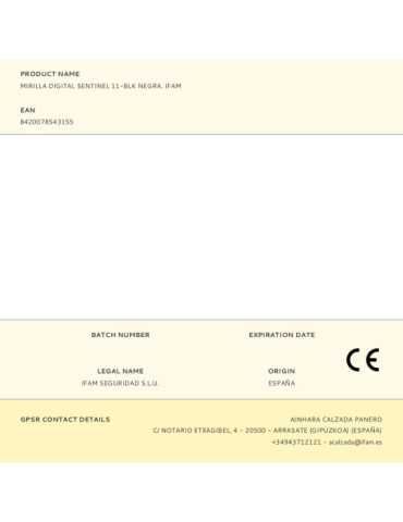Mirilla Digital, Modelo Sentinel 11 IFAM 2