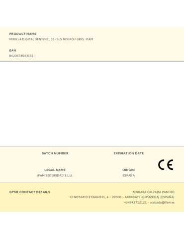 Mirilla Digital, Modelo Sentinel 31 IFAM 2