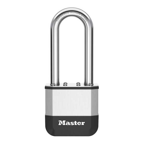 Candado Élite 52 x Ø9 x 64 mm, de Acero Laminado con 2 Llaves, Blister MASTER LOCK