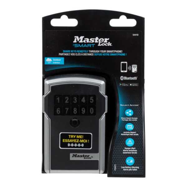 Guardallaves Mural, Smart, con Bluetooth, Blister MASTER LOCK