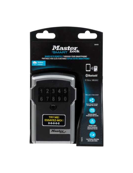 Guardallaves Mural, Smart, con Bluetooth, Blister MASTER LOCK