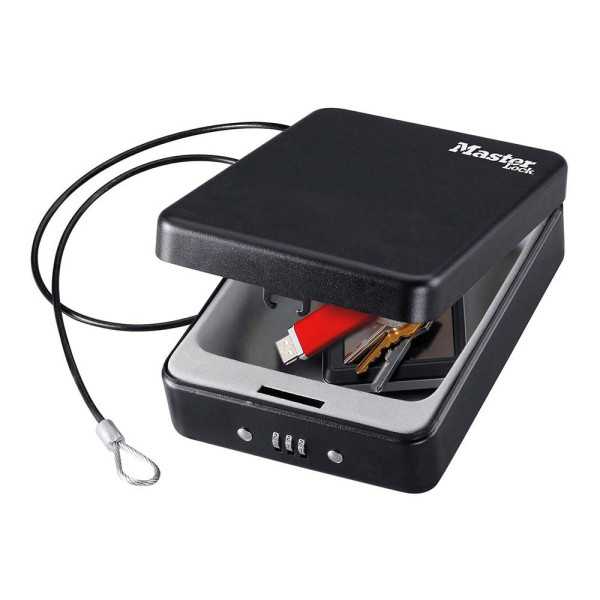 Caja de Seguridad Portátil con Cable y Combinación 1,4 L MASTER LOCK
