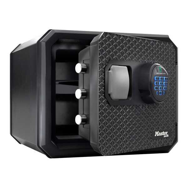 Caja Fuerte Ignífuga y Resistente al Agua con Combinación Electrónica, 22,9 L, 41,7 x 47,8 x 34,8 cm MASTER LOCK