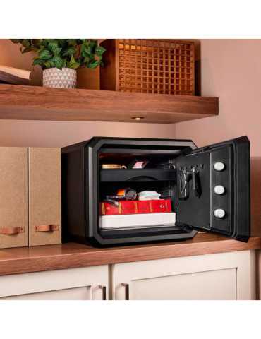 Caja Fuerte Ignífuga y Resistente al Agua con Combinación Electrónica, 22,9 L, 41,7 x 47,8 x 34,8 cm MASTER LOCK 2