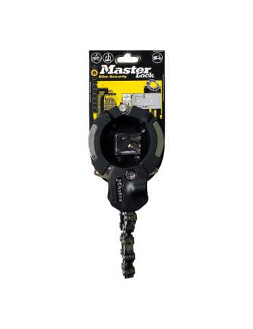 Esposas de Acero, Bike Security, con 9 Eslabones, Blister MASTER LOCK 2