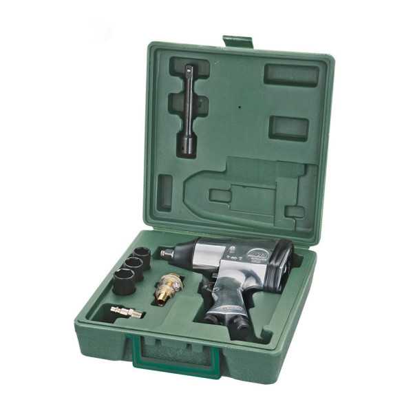 Llave de Impacto 1/2" Neumatica con Kit AK700 320N Presion Trabajo 6,5kg/cm². Mota MOTA HERRAMIENTAS