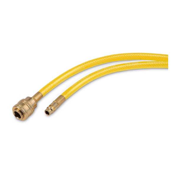 Enrollador Portátil con Manguera PVC para Aire, 20 m POWERPLUS