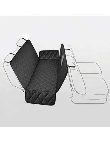 Protector para Asiento de Coche, Enganche Cinturón y Separador para Mascotas NK