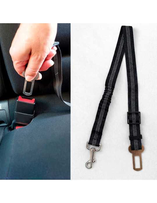 Protector para Asiento de Coche, Enganche Cinturón y Separador para Mascotas NK