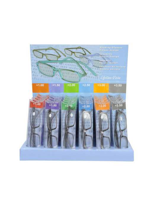 Lote de 30 Unidades Gafas de Lectura Modelos Surtidos LIFETIME