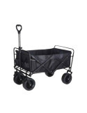 Carro Plegable de Transporte 200 l / 75 kg, Color Negro FULMO