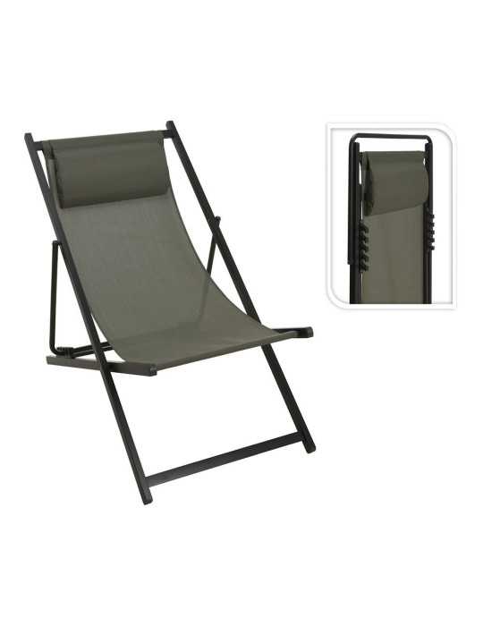 Silla Plegable Color Verde, 58 x 86 x 90 cm