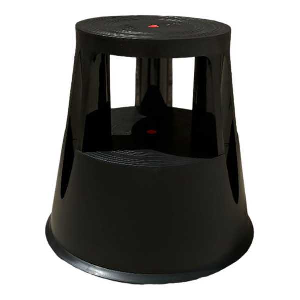 Taburete Estable Movil, Negro PLABELL