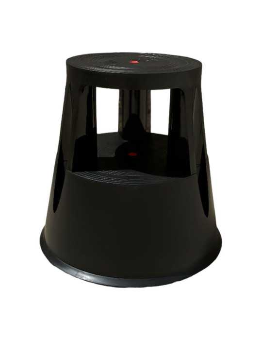 Taburete Estable Movil, Negro PLABELL