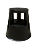 Taburete Estable Movil, Negro PLABELL