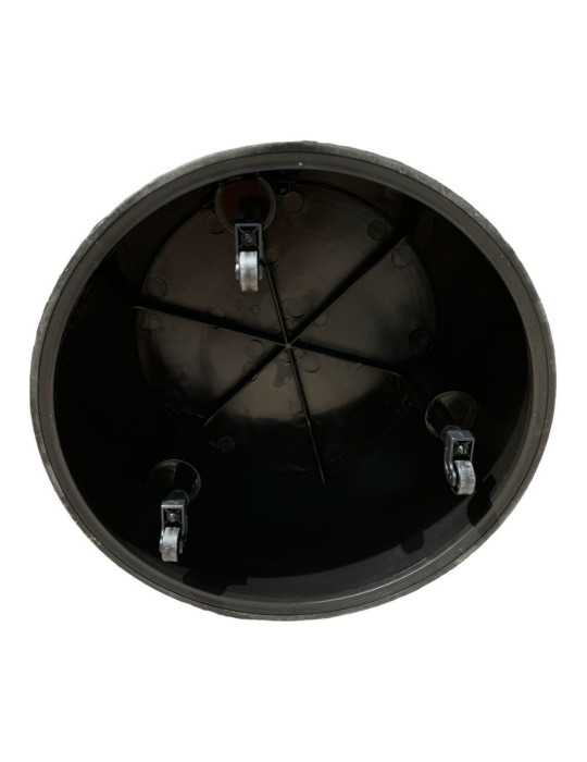 Taburete Estable Movil, Negro PLABELL