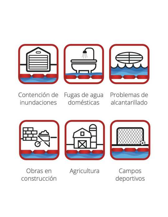 Saco Anti-Inundaciones Hydrosnake DIGEBIS