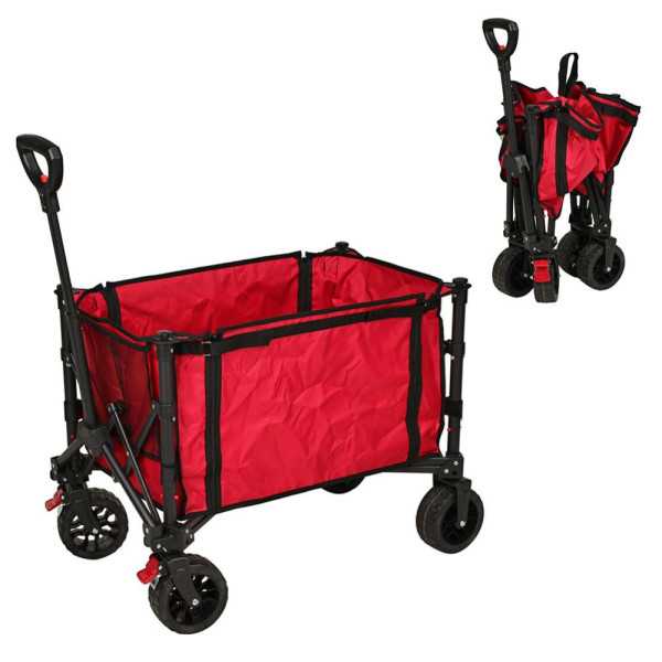 Carro Plegable 70 Kg, Rojo OUTFIT