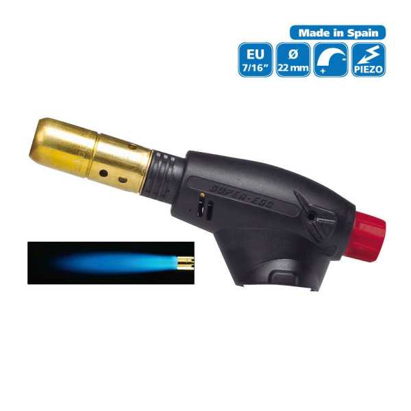 Pack Soplete Segofire Piezo + 3 Botellas. Multigas 300 600ml SUPER EGO