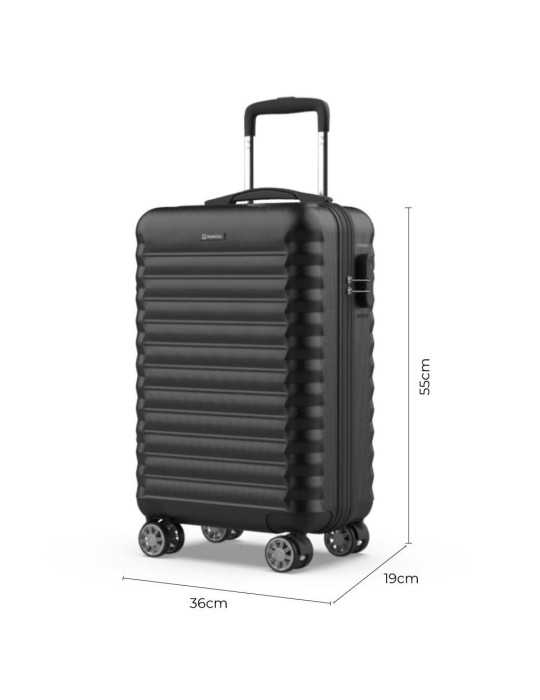 Maleta 30l de Cabina Mini XS Negra Upfly 55x36x19cm 1200877 NUMADA