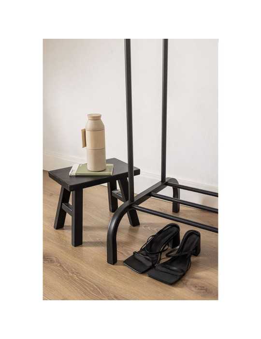 Perchero Burro Hangy Duo Negro Hasta 30 kg NEWLUX