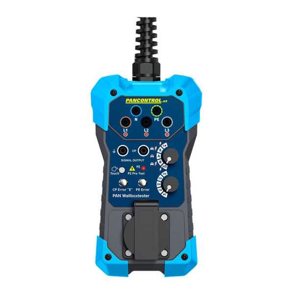 Adaptador de Prueba para Estaciones Wallbox tipo 2, Carga AC PANCONTROL