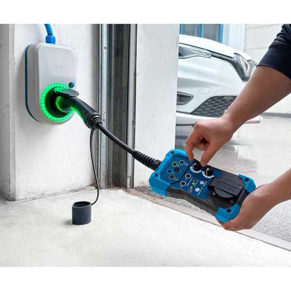 Adaptador de Prueba para Estaciones Wallbox tipo 2, Carga AC PANCONTROL