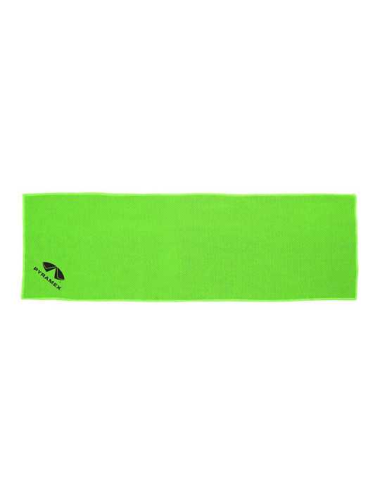 Toalla Reutilizable Refrescante Envolvente Microfibra, Verde, 83 x 28 cm PYRAMEX
